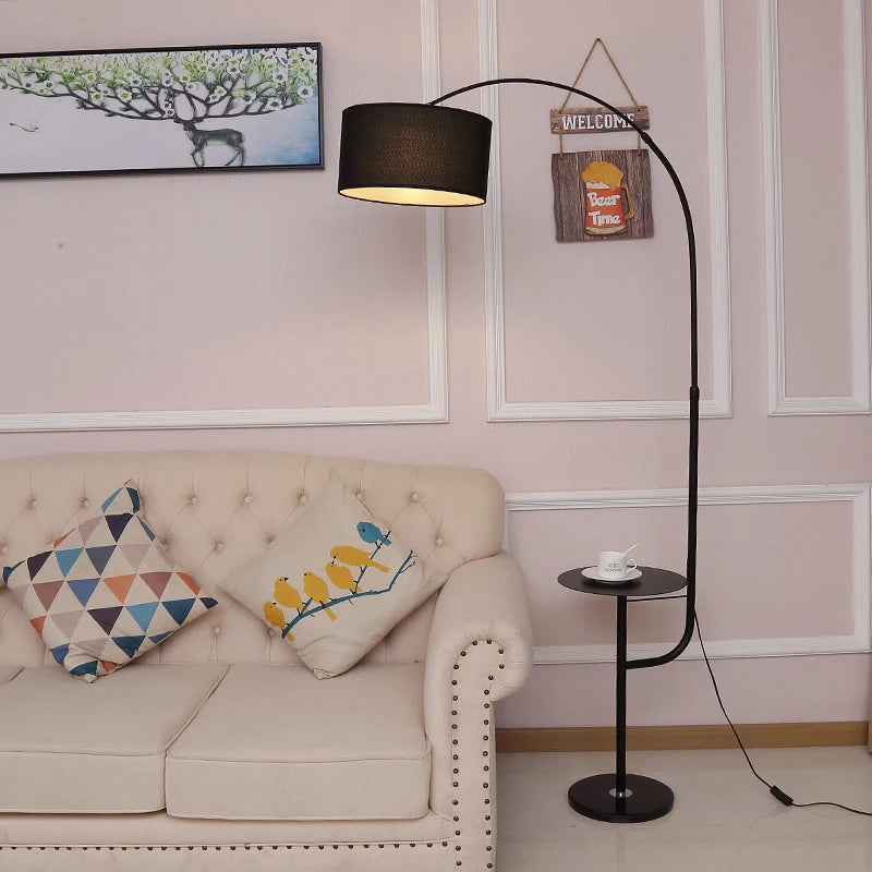 lampadaire nordique simple moderne pour décoration intérieure - vue 3 sur 10