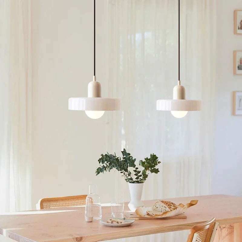 lampe suspendue nordique en verre bonbon pour intérieur décoratif - vue 4 sur 15