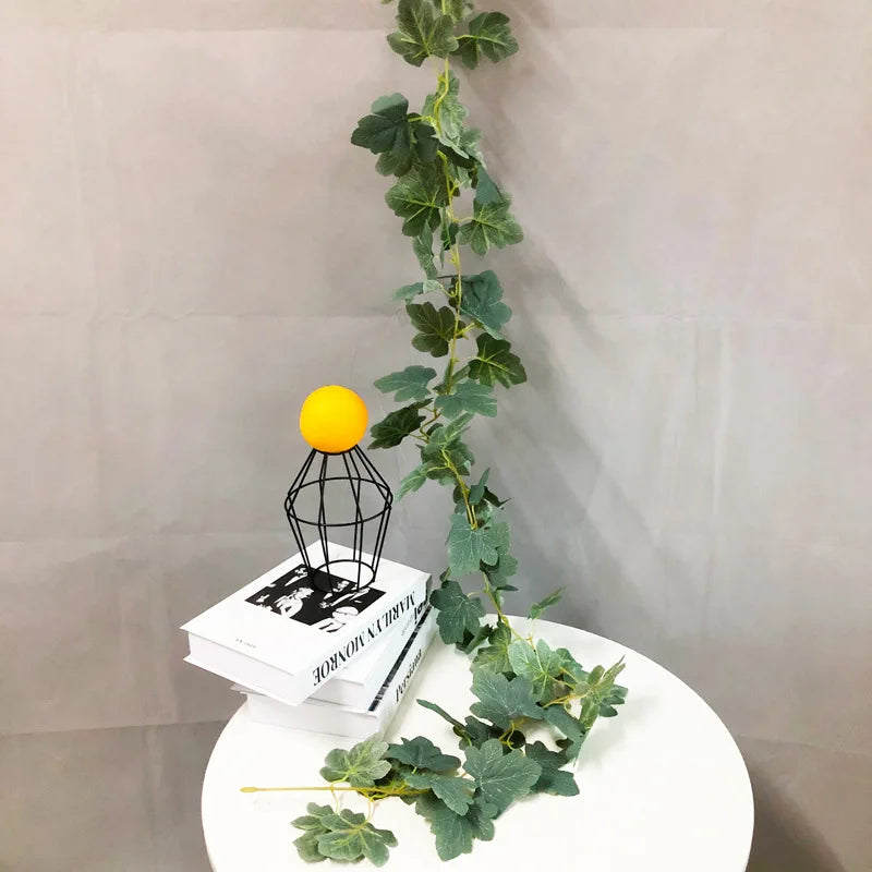 plantes artificielles suspendues en rotin pour décoration intérieure et jardin