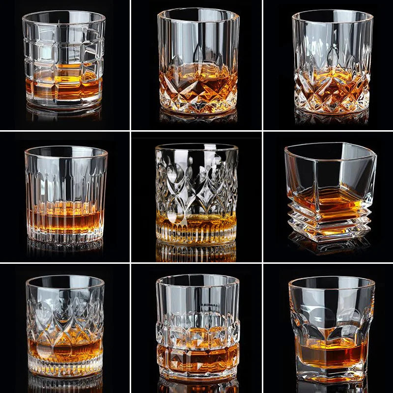 Verres cristal gravés élégants pour table fêtes maison - vue 7 sur 7
