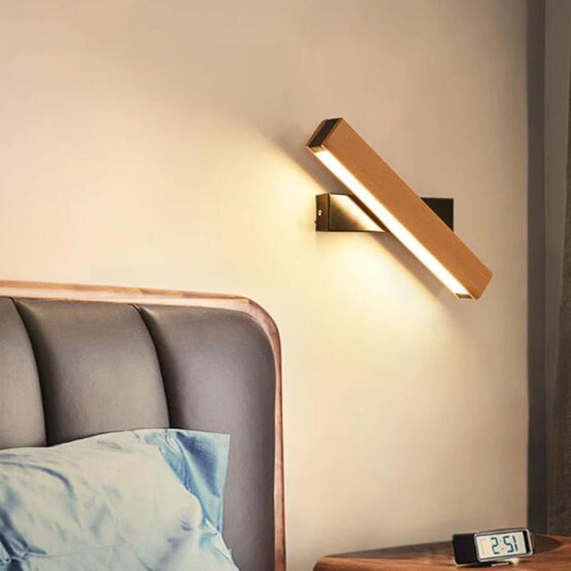 Moderne rotatif applique murale LED lumière salon chambre Foyer Restaurant applique éclairage porche étude lecture couloir décor applique murale 6pa - vue 6 sur 22