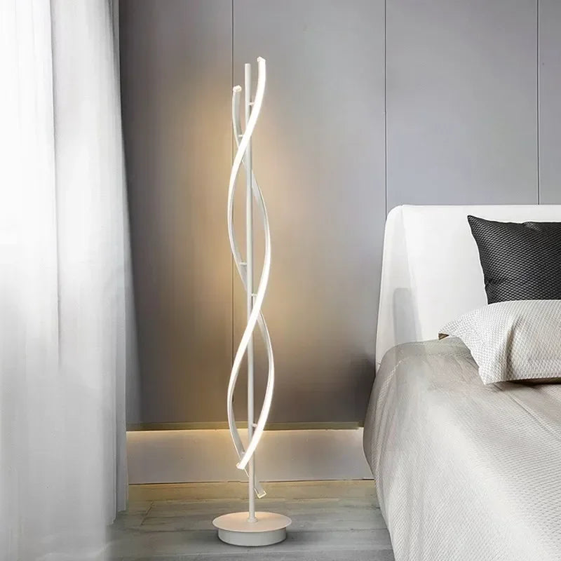 Lampe verticale LED bureau lumière Foom déco chambre - vue 4 sur 10