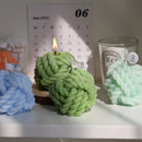 bougie aromatique en laine pour mariage décoration créative cadeau invité