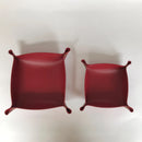 plateau de rangement en cuir pour bureau pliant décoratif