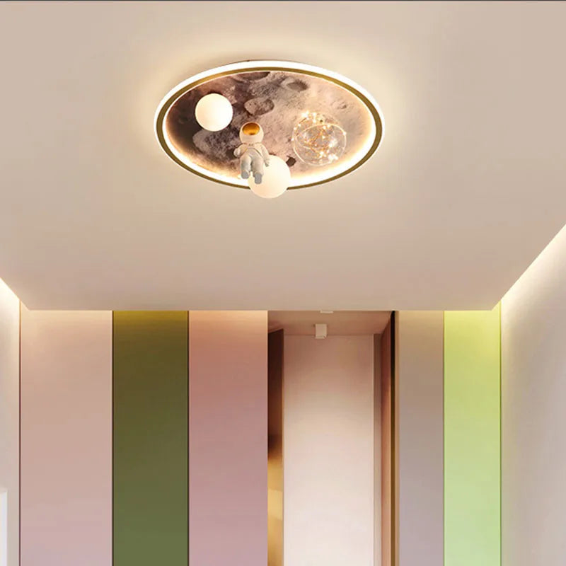 Plafonnier LED moderne pour une décoration intérieure élégante - vue 6 sur 16
