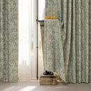 Rideau occultant floral style européen pour salon chambre