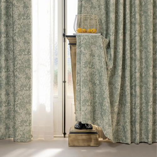 Rideau occultant floral style européen pour salon chambre