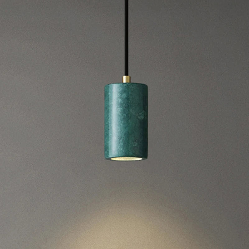 suspension en marbre italien design pour éclairage moderne - vue 2 sur 10