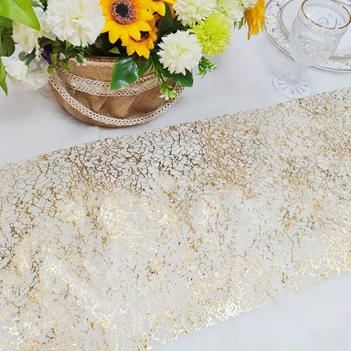 Chemin de table rose gold paillettes brillantes fête