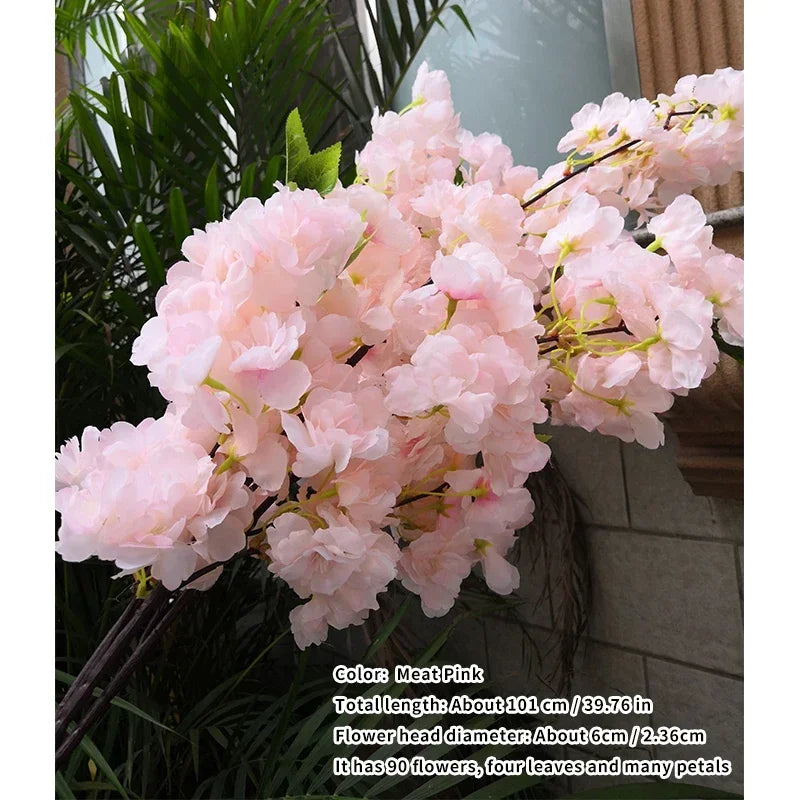 fleur de cerisier artificielle pour décoration et bricolage - vue 15 sur 27