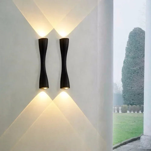 Applique murale extérieures en aluminium porche lumières IP65 étanche éclairage à la maison Cree Led de haute qualité - vue 5 sur 6