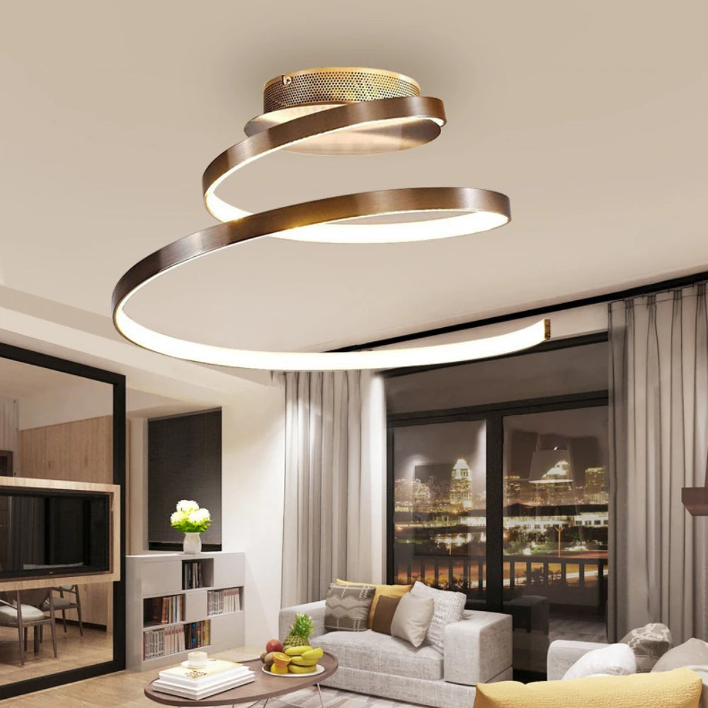 Plafonnier LED nordique pour cuisine balcon porche luminaire moderne suspension LED plafonnier lustres modernes éclairage - vue 6 sur 6