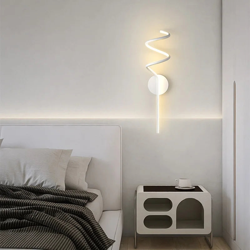 applique murale led moderne pour décoration intérieure élégante - vue 7 sur 12