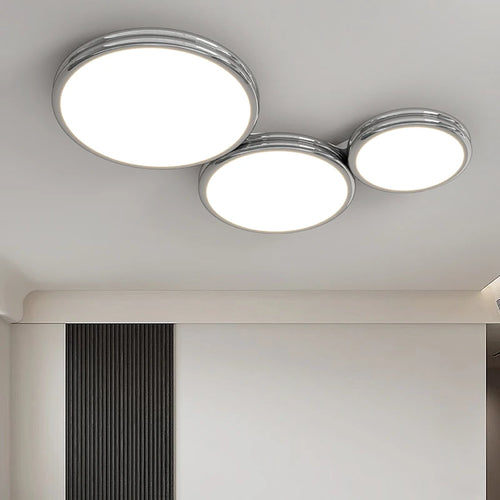led plafonnier rond minimaliste pour éclairage intérieur