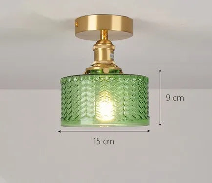 plafonnier moderne en verre pour intérieur et extérieur lumineux - vue 24 sur 30