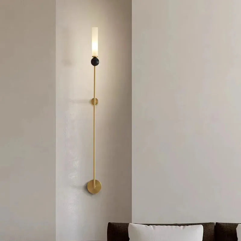 Applique murale boule de marbre naturel - vue 4 sur 18