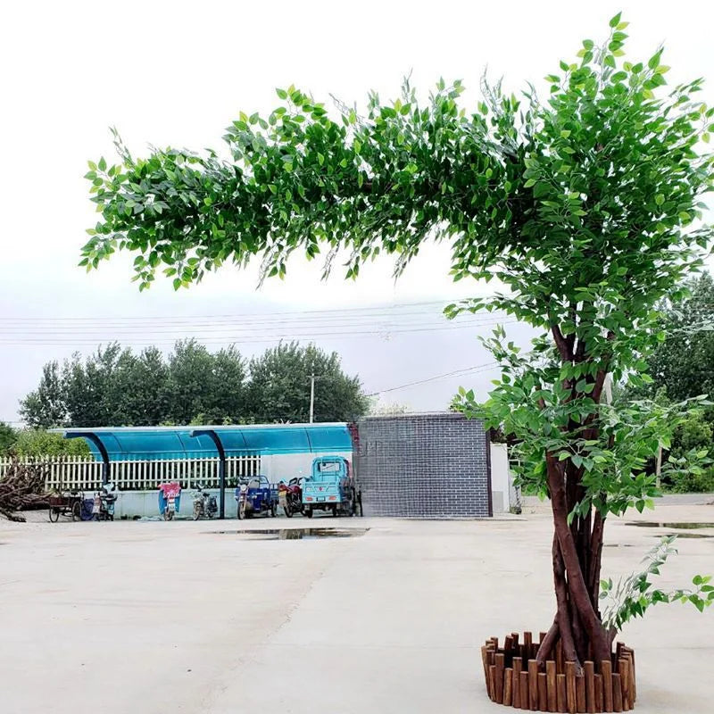 arbre artificiel banyan décoratif pour intérieur et hôtel - vue 13 sur 14