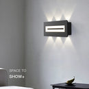 Applique murale Led d'intérieur chambre lampe de chevet nordique salon fond allée hôtel Led intérieur Double tête créative SimpleLamp