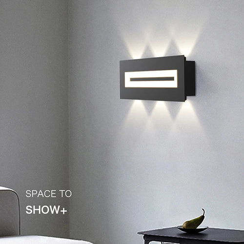 Applique murale Led d'intérieur chambre lampe de chevet nordique salon fond allée hôtel Led intérieur Double tête créative SimpleLamp