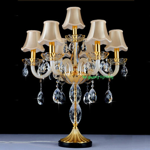 lampes de table en cristal moderne style nordique haut de gamme - vue 7 sur 6
