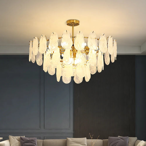 suspension rétro en verre moderne pour décoration intérieure 2024 - vue 3 sur 11