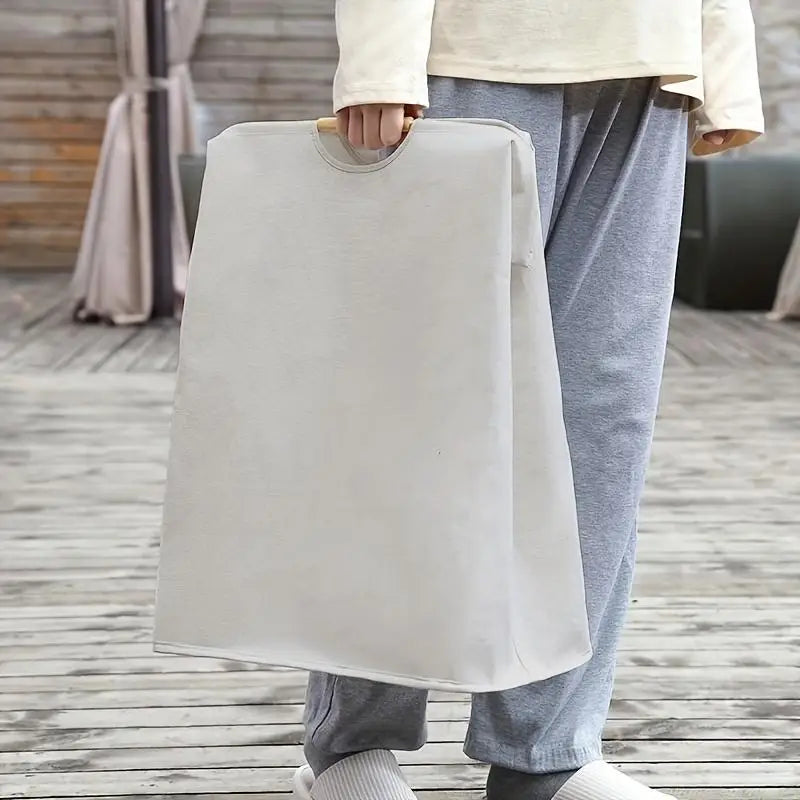 panier à linge pliable grande capacité rangement nordique polyvalent - vue 5 sur 8
