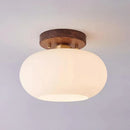 Walnut Wood ceiling light, Wabi-sabi Modern style, Aisle lighting for Bedroom, Living, Corridor, Aisle balcony, Entrance Hall