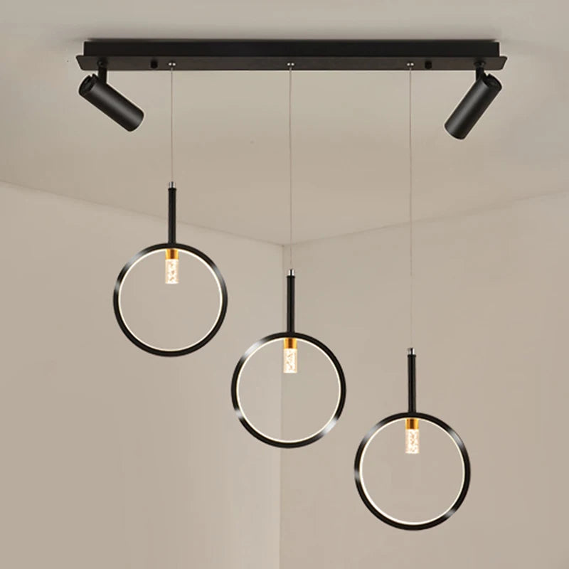 lustre led décoratif pour intérieur éclairage plafond