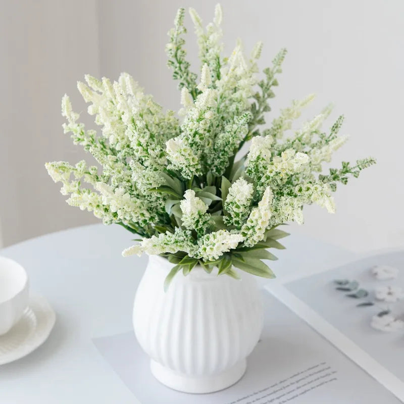 lavande artificielle pour décoration de table et mariage - vue 4 sur 9
