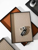 plateau de rangement moderne pour bijoux et accessoires de luxe