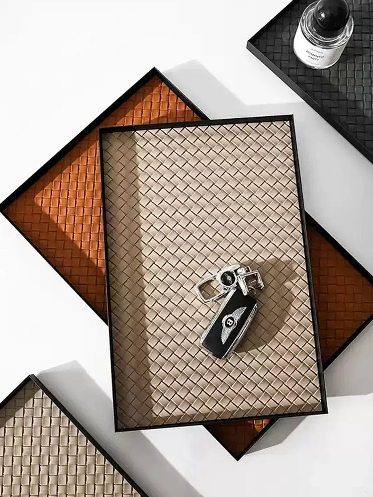 plateau de rangement moderne pour bijoux et accessoires de luxe - vue 4 sur 11