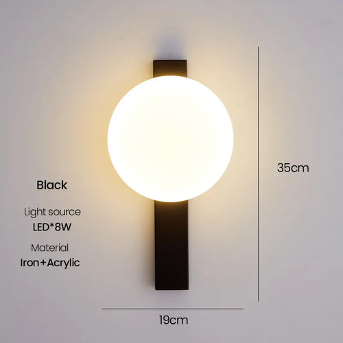 Applique murale LED moderne