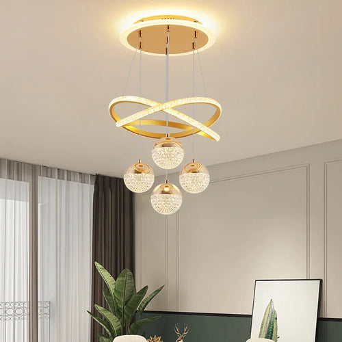lustre moderne minimaliste pour décoration intérieure élégante et raffinée