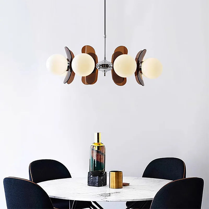 Suspension en forme de haricots acryliques - vue 4 sur 14