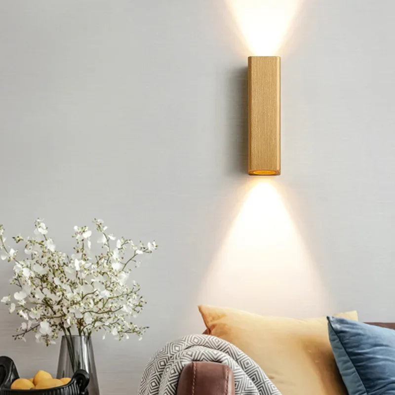applique murale led modernes pour éclairage de fond intérieur - vue 2 sur 15