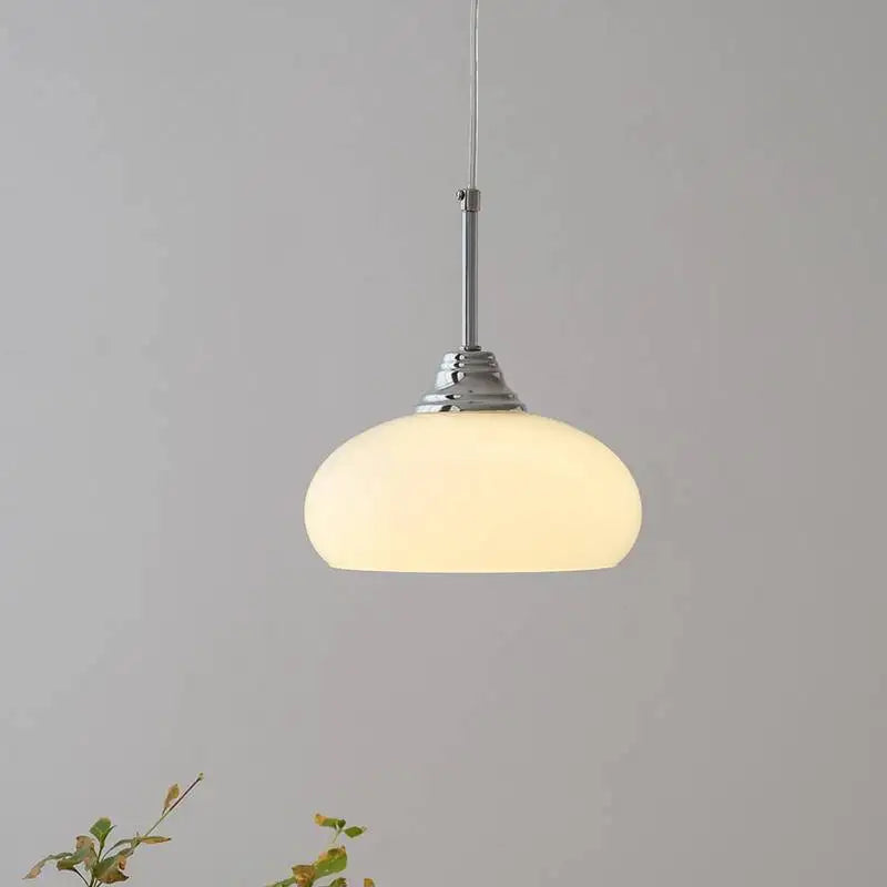 lampe led suspendue nordique en verre et métal idéale pour bar et café - vue 2 sur 10