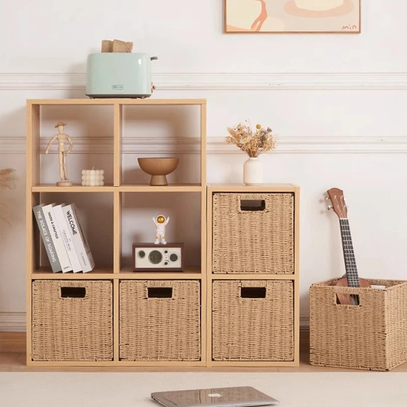 panier de pique-nique en osier pour rangement divers - vue 7 sur 21
