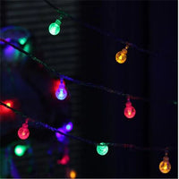 guirlande lumineuse led étanche pour décoration extérieure de jardin Noël