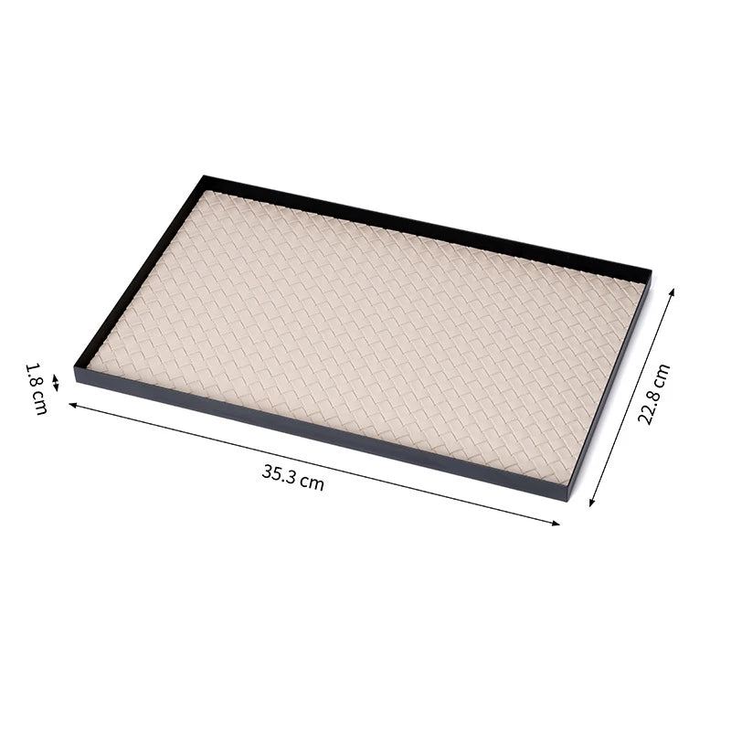 plateau de rangement moderne pour bijoux et accessoires de luxe - vue 10 sur 11