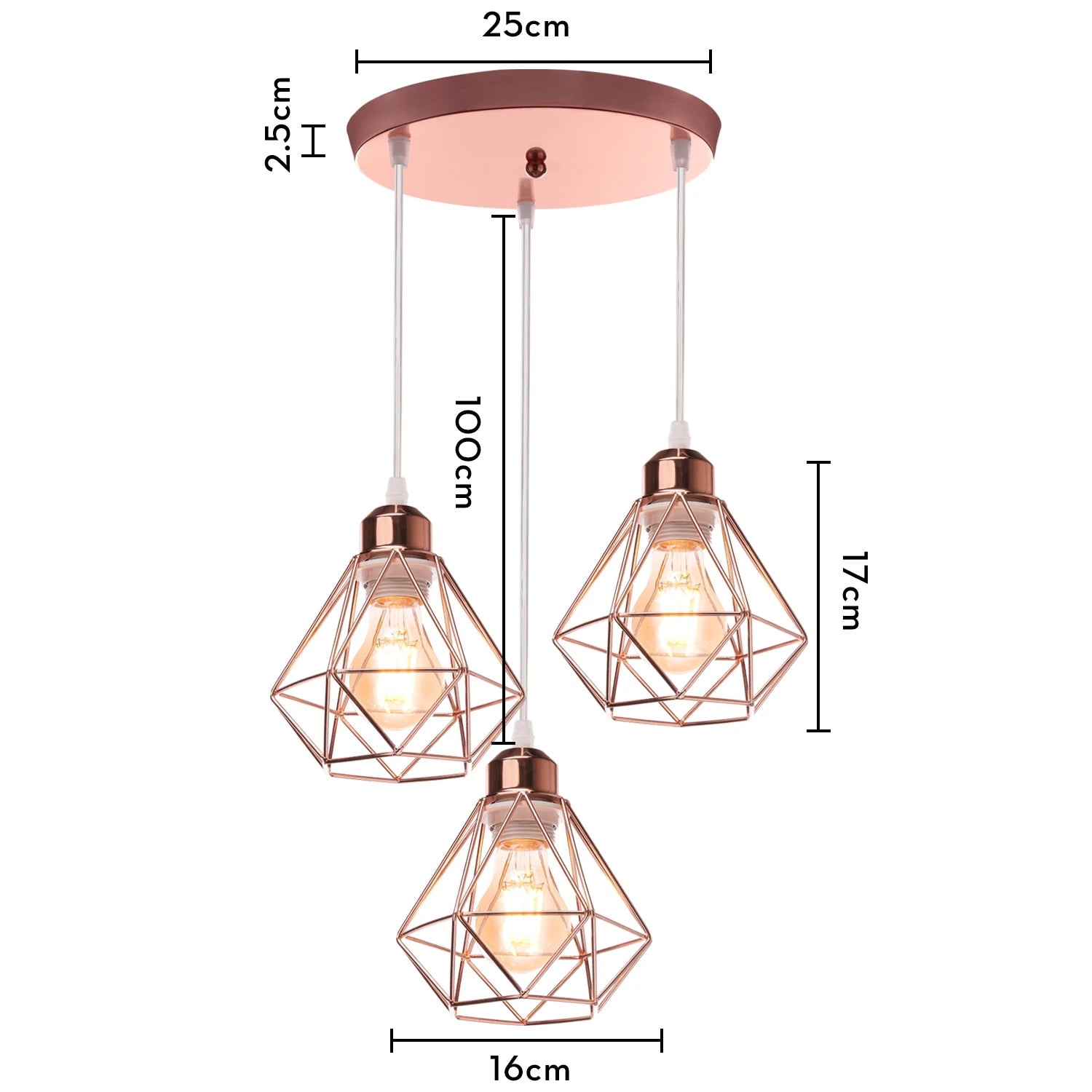 suspension moderne à têtes led pour intérieur design - vue 14 sur 22