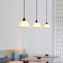 suspension en verre nordique pour décoration intérieure moderne