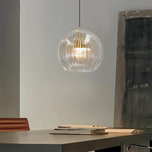 suspension en verre nordique moderne pour décoration intérieure - vue 2 sur 15