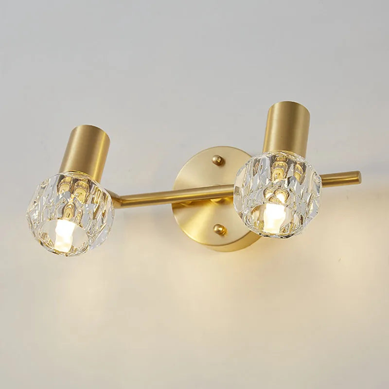 applique murale de luxe en cristal moderne pour intérieur - vue 6 sur 8