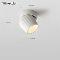 led projecteurs montés en surface downlight en aluminium