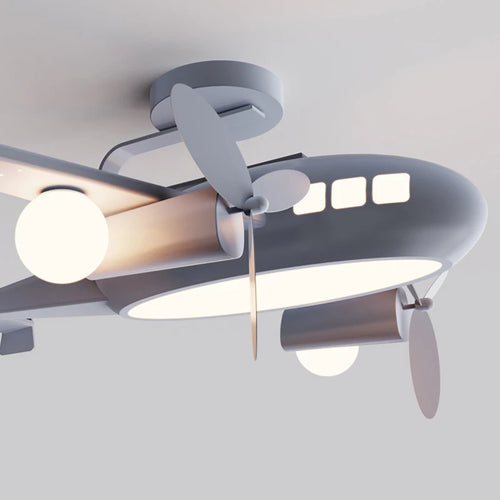 plafonnier avion nordique pour chambre enfant décoration lumineuse