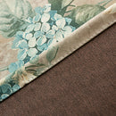 Rideau occultant floral moderne pour salon chambre fenetre