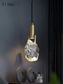 suspension en cristal de luxe pour décoration intérieure élégante