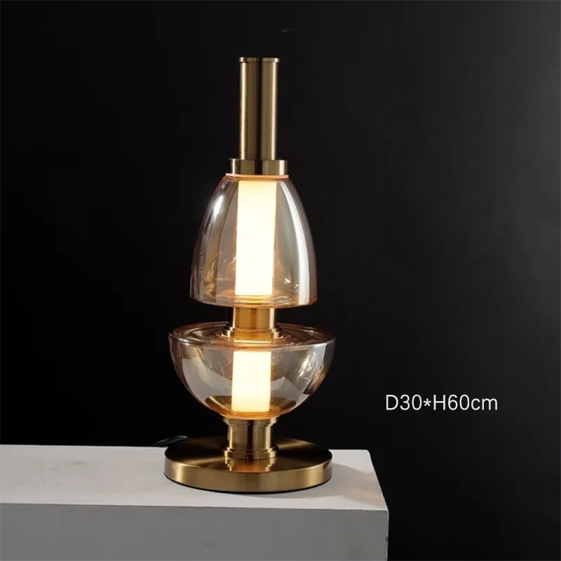 lustre moderne en verre design minimaliste pour restaurant et café - vue 9 sur 11