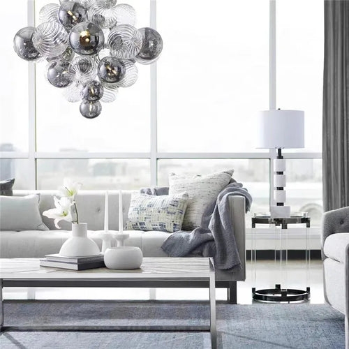 lustre à bulles nordique design créatif pour intérieur élégant - vue 2 sur 10
