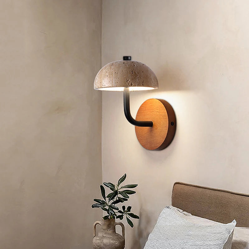 applique murale en pierre pour décoration nordique moderne - vue 4 sur 7